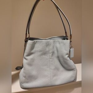 Coach Light Blue Madison Hobo Bag